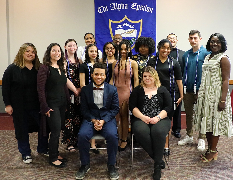 Chi Alpha Epsilon celebrates induction of 10 new members | Commonwealth ...