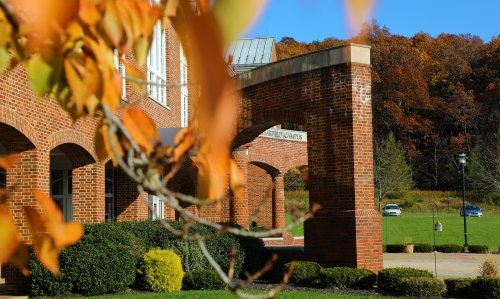 Fall sets in on the campus of Commonwealth University-Clearfield, formerly Lock Haven University at Clearfield.