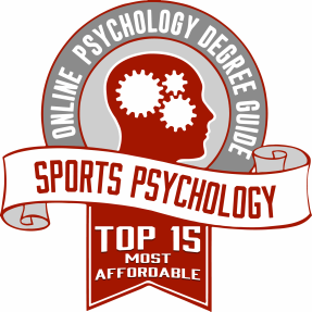 sports psychology top 15 most affordable badge