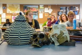 Students in a sociology class at CU-Lock Haven