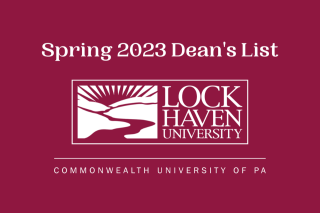 Spring 2023 Dean's List Lock Haven University