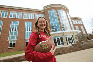 Just minutes into the job interview Emma Fortune was sold on the Washington Commanders. Soon, she’ll be on the frontlines selling for them in preparation for the NFL season.