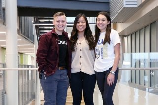 From left: Luna Alexander, Kimberly Speece, and Erica Trella