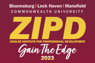 Bloomsburg, Lock Haven, Mansfield: Commonwealth University: ZIPD: Ziegler Institute For Professional Development: Grain The Edge 2023
