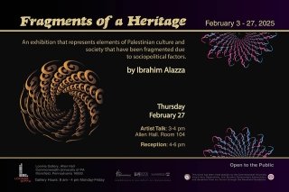 Loomis Gallery Ibrahim Alazza Poster