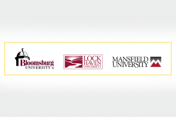 Bloomsburg University, Lock Haven University, and Mansfield University. 