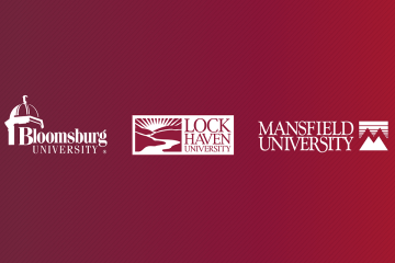 Bloomsburg University, Lock Haven University, Mansfield University.