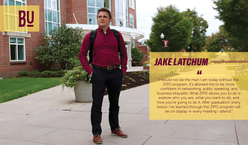 Jake Latchum, Business Student
