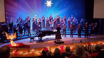 A holiday concert. 