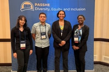 Student Presenters at Diversity Conference