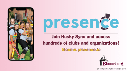 HuskySync x Presence graphic