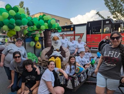 CU-Clearfield student parade