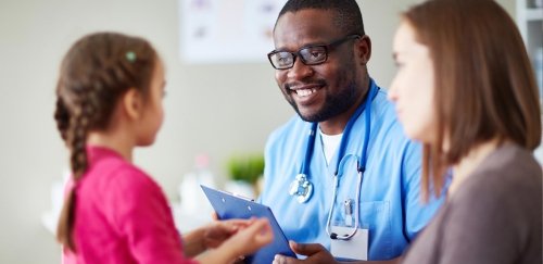 Doctor with Child Patient