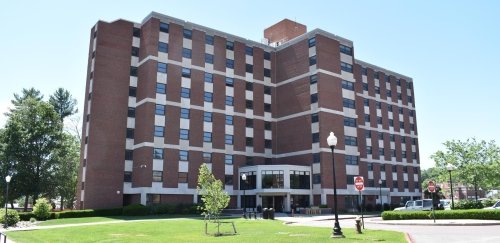 Exterior of Columbia Hall at Commonwealth University - Bloomsburg