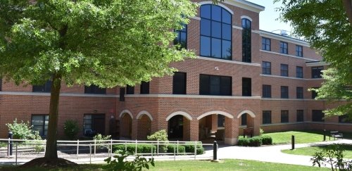 Exterior of Luzerne Hall at Commonwealth University - Bloomsburg