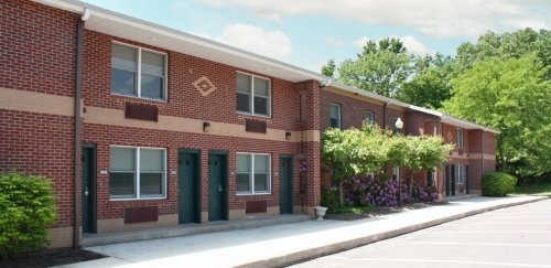 Exterior of Montgomery Place Apartments