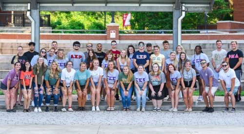 Commonwealth University-Lock Haven, formerly Lock Haven University, greek life students with fraternity and sorority chapters