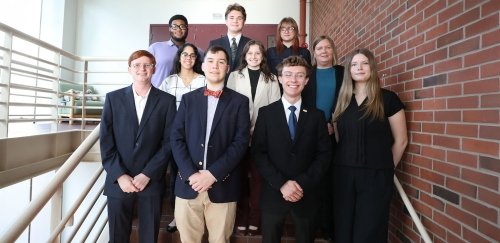 CGA Officers at CU-Bloomsburg