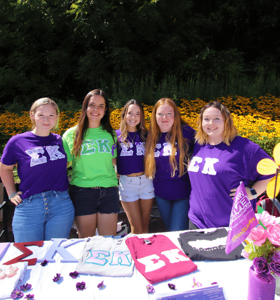 CU-Lock Haven Fraternity at the Activities Fair