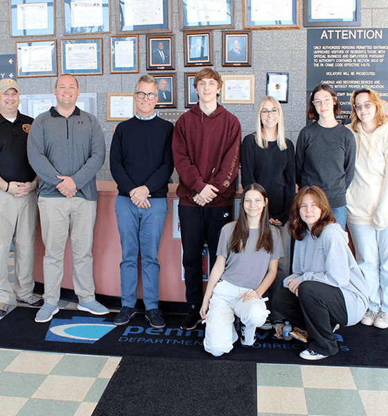 A group of Commonwealth University-Bloomsburg students saw first-hand how prisons are a city within a city and the many job opportunities for the social sciences that come with it.