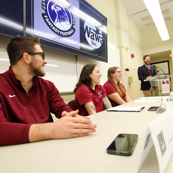 Athletic director, public relations, and event coordinator are some of the common career paths for sport management graduates — each featuring an integral aspect of working with the media.