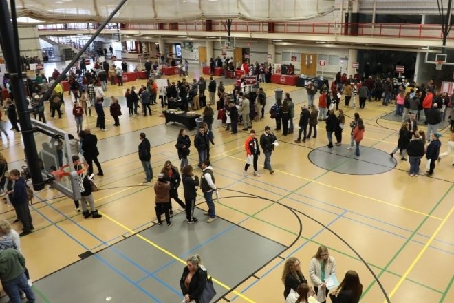 Commonwealth University Lock haven Open House Student Recreation Center