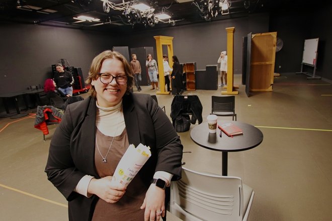 A simple course taken freshman year not only sparked a passion for theatre in Emily Shafer but inspired a change in academic emphasis that’s led to a milestone opportunity on a national stage. 