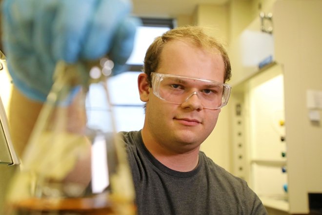 It’s already been a big year for Nick Manning, who just in the past six months has spent time in the Southwest and upper Midwest parts of the country deep-diving into materials science.