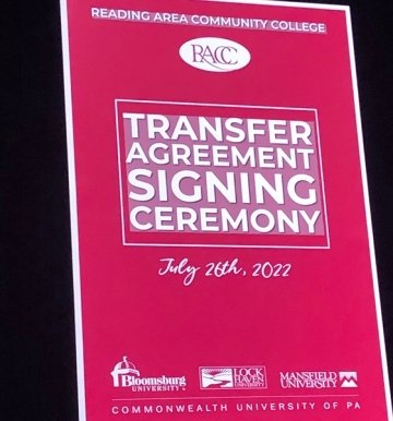 Transfer Agreement Signing Ceremony