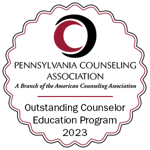 a photo of the 2023 Outstanding Counselor Education Program award