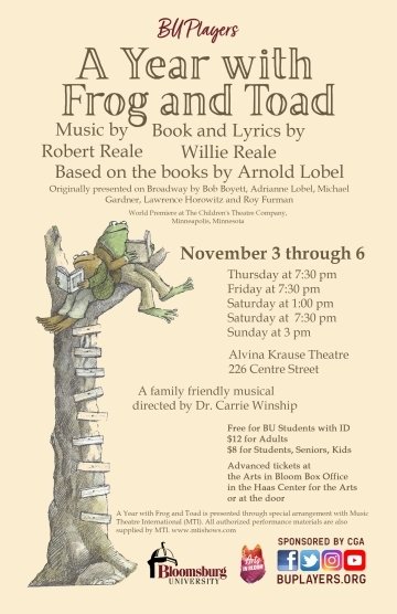 BU Players - A Year with Frog and Toad