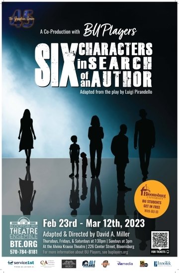 BTE x BU Players - Six Characters in Search of an Author