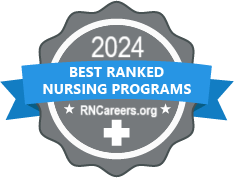 RNCareers.org Best Ranked Nursing Programs logo