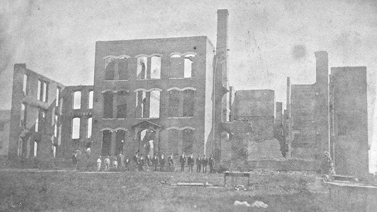 Dormitory Fire, 1875