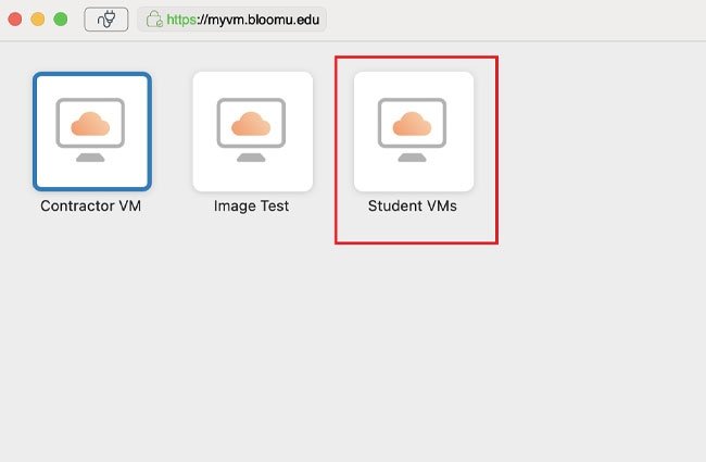 VDI Select VM